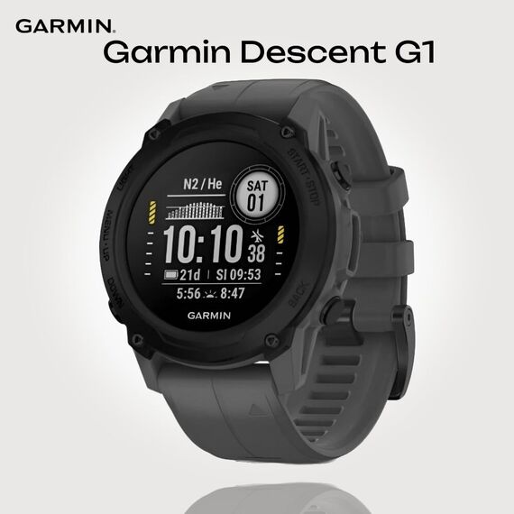 Смарт-часы Garmin Descent G1 Slate Gray, Версия: Standard, Цвет: Slate Gray