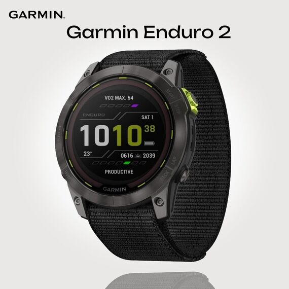 Смарт-часы Garmin Enduro 2 Carbon Gray DLC Titanium