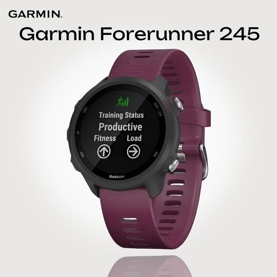 Смарт-часы Garmin Forerunner 245 Berry, МУЗЫКА (легко загрузите на часы до 500 песен): Нет, Цвет: Berry