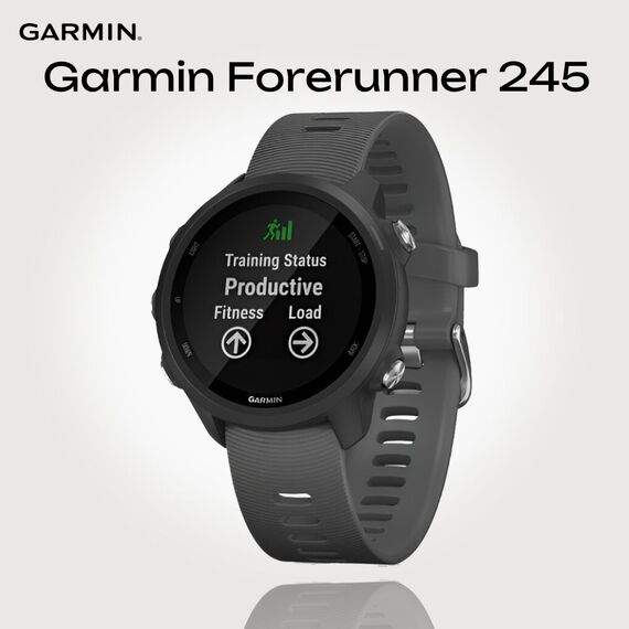 Смарт-часы Garmin Forerunner 245 Slate Gray, МУЗЫКА (легко загрузите на часы до 500 песен): Нет, Цвет: Slate Gray