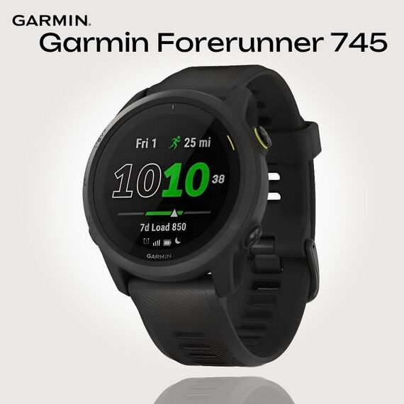 Смарт-часы Garmin Forerunner 745 Black, Цвет: Black