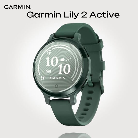 Смарт-часы Garmin Lily 2 Active Jasper Green/Jasper Green, Модель: Active, Цвет: Jasper Green