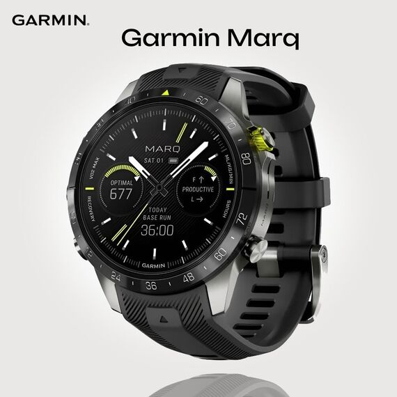 Смарт-часы Garmin Marq Athlete (Gen 2), Версия: Athlete, Материал корпуса: Титан (класс 5)