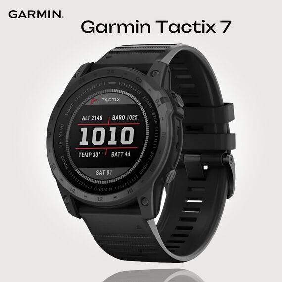Смарт-часы Garmin Tactix 7 Standard Edition, Версия: Standard, Цвет: Black