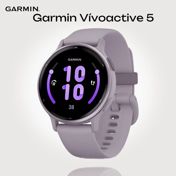 Смарт-часы Garmin Vívoactive 5 Metallic Orchid Aluminum Bezel/Orchid, Цвет: Orchid