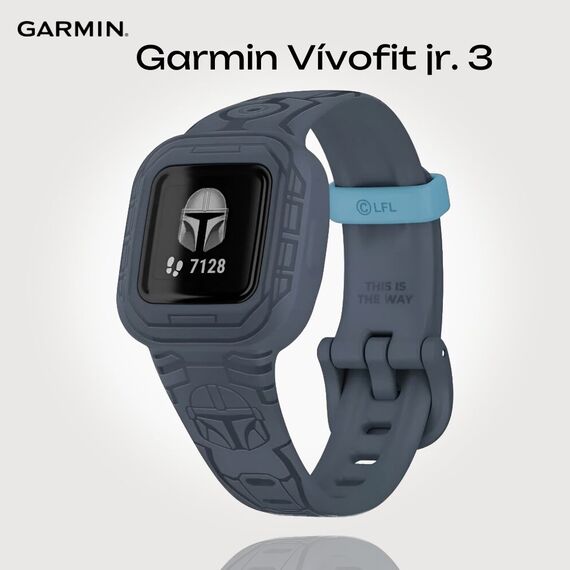 Смарт-часы Garmin Vívofit jr. 3 Star Wars The Mandalorian, Версия: Star Wars The Mandalorian, Цвет: The Mandalorian