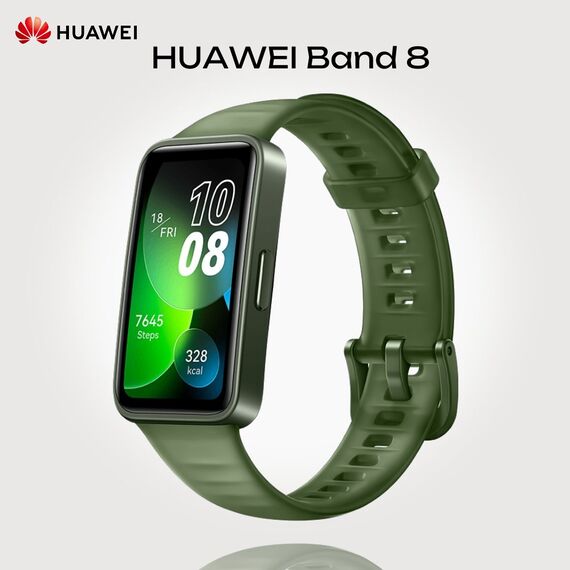 Фитнес-браслет HUAWEI Band 8 Emerald green, Размер корпуса : 37,4 мм, Цвет: Emerald green