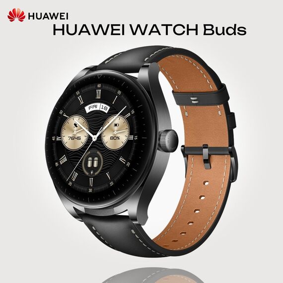Смарт-часы с наушниками HUAWEI WATCH Black