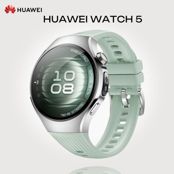 Смарт-часы HUAWEI WATCH 5 | 42 mm | Green, Размер корпуса : 42 мм, Цвет: Green