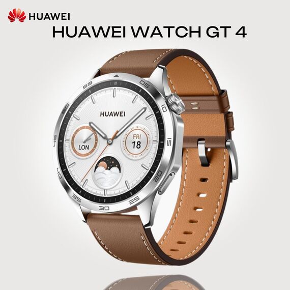 Смарт-часы HUAWEI WATCH GT 4 | 46 mm | Brown, Размер корпуса : 46 мм, Цвет: Brown