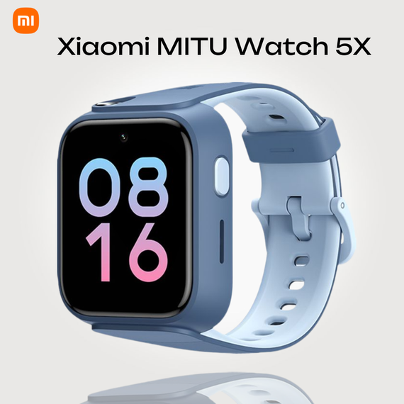 Детские умные часы Xiaomi MITU Watch 5X Blue, Цвет: Blue