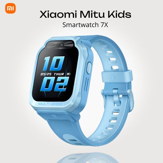 Детские умные часы Xiaomi Mitu Kids Smartwatch 7X Blue, Цвет: Blue