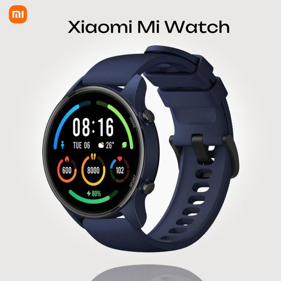 Xiaomi Mi Watch Dark blue, Цвет: Dark blue