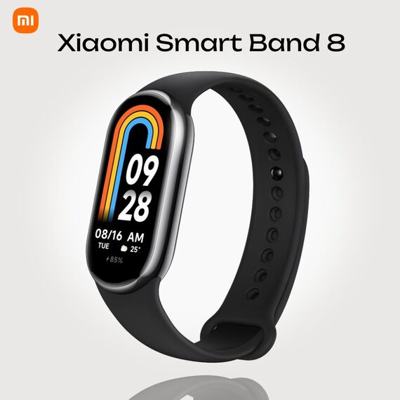 Фитнес-браслет Xiaomi Smart Band 8 Black, Цвет: Black