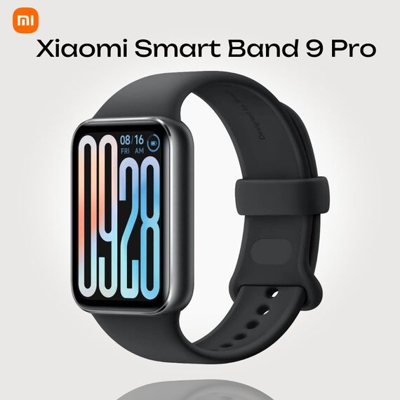 Фитнес-браслет Xiaomi Smart Band 9 Pro Black, Цвет: Black