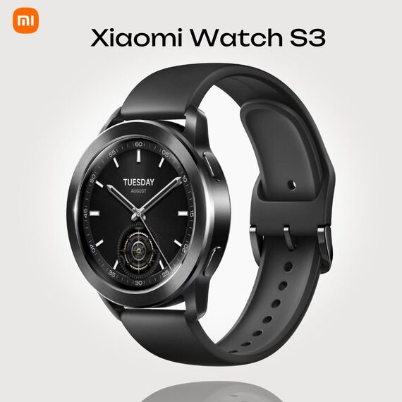Xiaomi Watch S3 Black, Цвет: Black