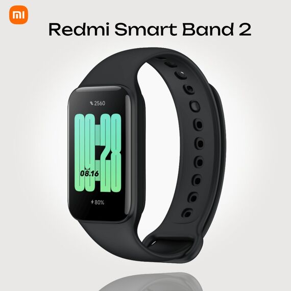 Фитнес-браслет Xiaomi Redmi Smart Band 2 Black, Цвет: Black
