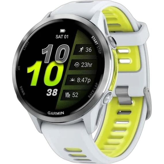 Смарт-часы Garmin Forerunner 970 Whitestone/Translucent Amp Yellow, Цвет: Whitestone, изображение 2 Смарт-часы Garmin Forerunner 970 Whitestone/Translucent Amp Yellow, Цвет: Whitestone, изображение 2