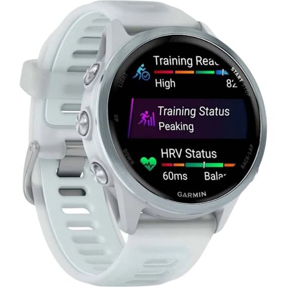 Смарт-часы Garmin Forerunner 570 | 42 mm | Whitestone/Cloud Blue, Размер корпуса : 42 мм, Цвет: Whitestone/Cloud Blue, изображение 4 Смарт-часы Garmin Forerunner 570 | 42 mm | Whitestone/Cloud Blue, Размер корпуса : 42 мм, Цвет: Whitestone/Cloud Blue, изображение 4