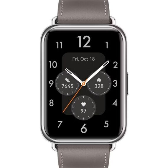 Фитнес-браслет HUAWEI WATCH FIT 2 Classic Misty gray, Размер корпуса : 46 мм, Цвет: Misty gray, изображение 2 Фитнес-браслет HUAWEI WATCH FIT 2 Classic Misty gray, Размер корпуса : 46 мм, Цвет: Misty gray, изображение 2