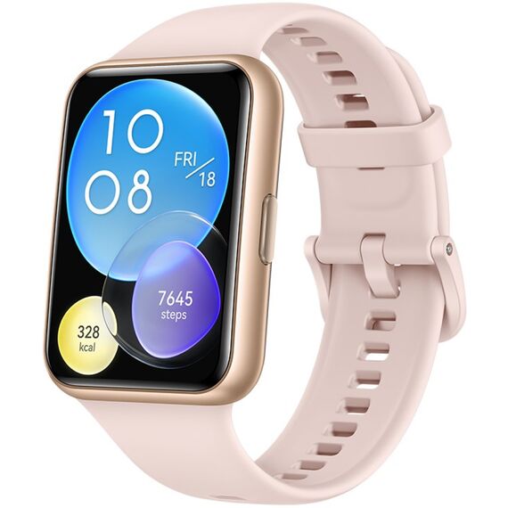 Фитнес-браслет HUAWEI WATCH FIT 2 Active Pink Sakura, Размер корпуса : 46 мм, Цвет: Pink Sakura, изображение 4 Фитнес-браслет HUAWEI WATCH FIT 2 Active Pink Sakura, Размер корпуса : 46 мм, Цвет: Pink Sakura, изображение 4