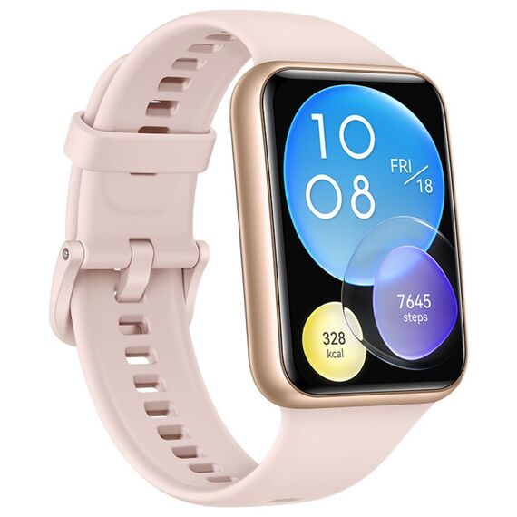Фитнес-браслет HUAWEI WATCH FIT 2 Active Pink Sakura, Размер корпуса : 46 мм, Цвет: Pink Sakura, изображение 3 Фитнес-браслет HUAWEI WATCH FIT 2 Active Pink Sakura, Размер корпуса : 46 мм, Цвет: Pink Sakura, изображение 3