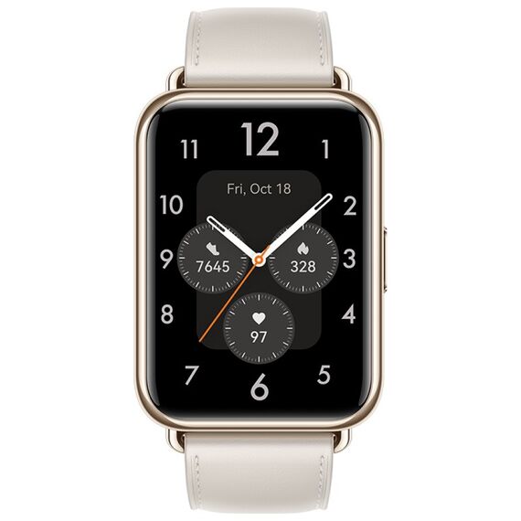 Фитнес-браслет HUAWEI WATCH FIT 2 Classic Moon-white, Размер корпуса : 46 мм, Цвет: Moon-white, изображение 2 Фитнес-браслет HUAWEI WATCH FIT 2 Classic Moon-white, Размер корпуса : 46 мм, Цвет: Moon-white, изображение 2