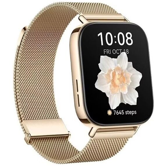 HUAWEI WATCH FIT 3 Gold, Размер корпуса : 46,2 мм, Цвет: Gold, изображение 4 HUAWEI WATCH FIT 3 Gold, Размер корпуса : 46,2 мм, Цвет: Gold, изображение 4