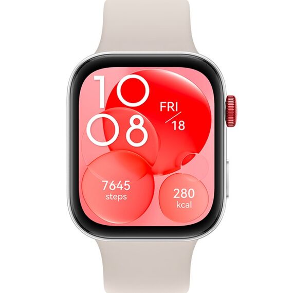 HUAWEI WATCH FIT 3 White, Размер корпуса : 46,2 мм, Цвет: White, изображение 3 HUAWEI WATCH FIT 3 White, Размер корпуса : 46,2 мм, Цвет: White, изображение 3