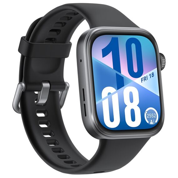 Смарт-часы HUAWEI WATCH FIT 4 | Black, Размер корпуса : 46,2 мм, Цвет: Black, изображение 3 Смарт-часы HUAWEI WATCH FIT 4 | Black, Размер корпуса : 46,2 мм, Цвет: Black, изображение 3