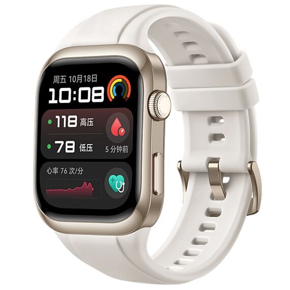 Ремешок для HUAWEI WATCH D2 без датчика давления | M | White, Модель: Без датчика давления , Тип ремешка : Фторэластомеровый, Цвет ремешка: Белый, Размер ремешка : Размер M (130 мм - 160 мм), изображение 2