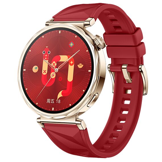 Текстурный ремешок HUAWEI EasyFit | 18 мм | Red, изображение 2 Текстурный ремешок HUAWEI EasyFit | 18 мм | Red, изображение 2