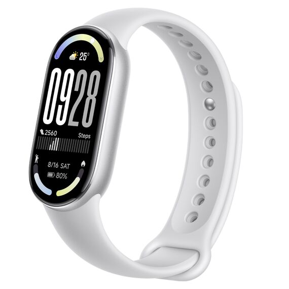 Фитнес-браслет Xiaomi Smart Band 10 Silver, Цвет: Silver, изображение 3 Фитнес-браслет Xiaomi Smart Band 10 Silver, Цвет: Silver, изображение 3