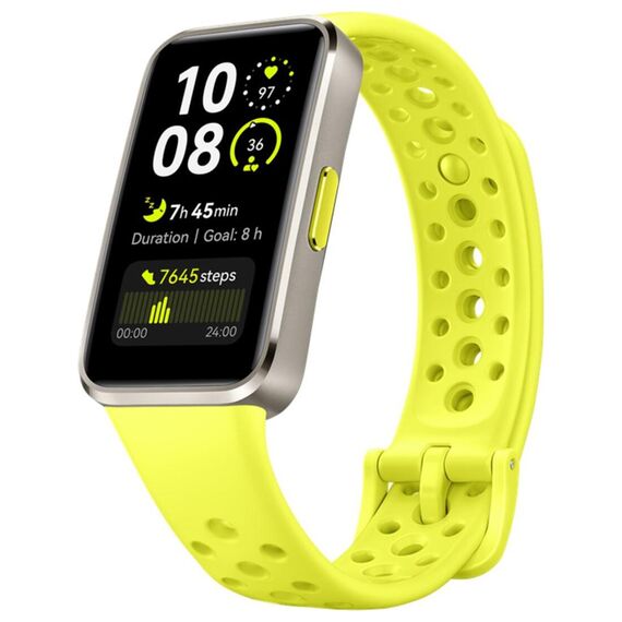 Фитнес-браслет HUAWEI Band 10 Bright green, Размер корпуса : 43 мм, Цвет: Bright green, изображение 3 Фитнес-браслет HUAWEI Band 10 Bright green, Размер корпуса : 43 мм, Цвет: Bright green, изображение 3