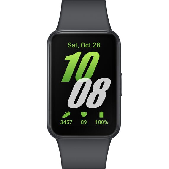 Galaxy Fit 3 Dark Gray, Цвет: Dark Gray, Подключение часов : Bluetooth / Wi-Fi, изображение 2 Galaxy Fit 3 Dark Gray, Цвет: Dark Gray, Подключение часов : Bluetooth / Wi-Fi, изображение 2