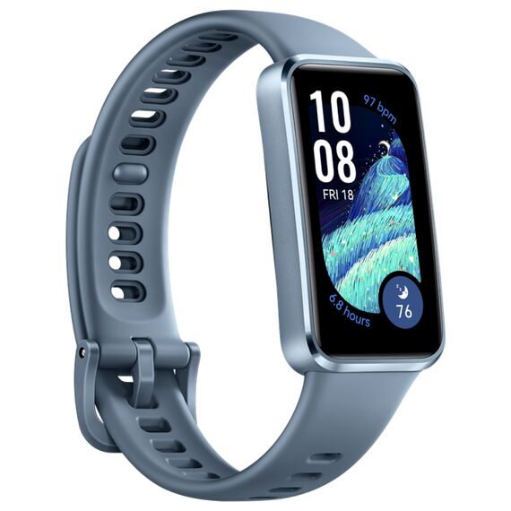 Фитнес-браслет HUAWEI Band 10 Blue, Размер корпуса : 43 мм, Цвет: Blue, изображение 3 Фитнес-браслет HUAWEI Band 10 Blue, Размер корпуса : 43 мм, Цвет: Blue, изображение 3