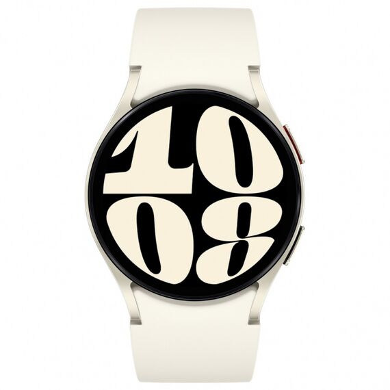 Samsung Galaxy Watch 6 | 40 mm | 4G LTE | Gold | Sport/Cream | S/M, Тип ремешка : Sport, Размер корпуса : 40 мм, Цвет: Gold, Цвет ремешка: Cream, Размер ремешка : S/M, Подключение часов : Bluetooth / Wi-Fi + 4G LTE, изображение 2 Samsung Galaxy Watch 6 | 40 mm | 4G LTE | Gold | Sport/Cream | S/M, Тип ремешка : Sport, Размер корпуса : 40 мм, Цвет: Gold, Цвет ремешка: Cream, Размер ремешка : S/M, Подключение часов : Bluetooth / Wi-Fi + 4G LTE, изображение 2