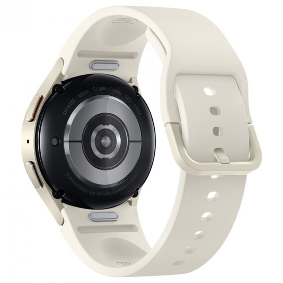 Samsung Galaxy Watch 6 | 40 mm | 4G LTE | Gold | Sport/Cream | S/M, Тип ремешка : Sport, Размер корпуса : 40 мм, Цвет: Gold, Цвет ремешка: Cream, Размер ремешка : S/M, Подключение часов : Bluetooth / Wi-Fi + 4G LTE, изображение 5 Samsung Galaxy Watch 6 | 40 mm | 4G LTE | Gold | Sport/Cream | S/M, Тип ремешка : Sport, Размер корпуса : 40 мм, Цвет: Gold, Цвет ремешка: Cream, Размер ремешка : S/M, Подключение часов : Bluetooth / Wi-Fi + 4G LTE, изображение 5