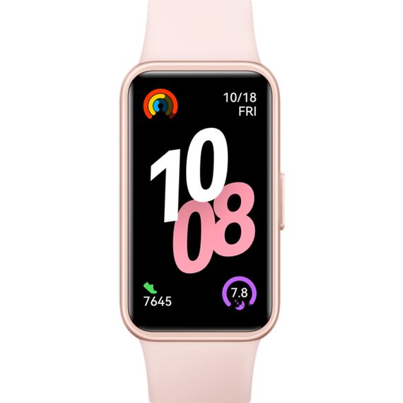Фитнес-браслет HUAWEI Band 10 Pink, Размер корпуса : 43 мм, Цвет: Pink, изображение 2 Фитнес-браслет HUAWEI Band 10 Pink, Размер корпуса : 43 мм, Цвет: Pink, изображение 2