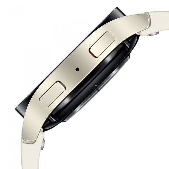 Samsung Galaxy Watch 6 | 40 mm | 4G LTE | Gold | Sport/Cream | S/M, Тип ремешка : Sport, Размер корпуса : 40 мм, Цвет: Gold, Цвет ремешка: Cream, Размер ремешка : S/M, Подключение часов : Bluetooth / Wi-Fi + 4G LTE, изображение 7 Samsung Galaxy Watch 6 | 40 mm | 4G LTE | Gold | Sport/Cream | S/M, Тип ремешка : Sport, Размер корпуса : 40 мм, Цвет: Gold, Цвет ремешка: Cream, Размер ремешка : S/M, Подключение часов : Bluetooth / Wi-Fi + 4G LTE, изображение 7