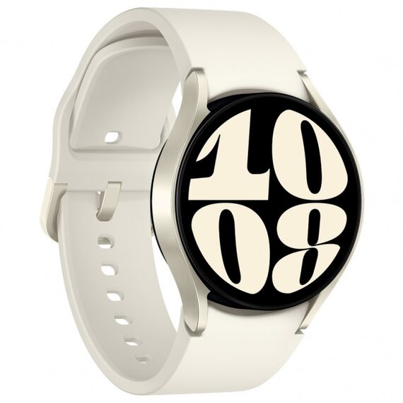 Samsung Galaxy Watch 6 | 40 mm | 4G LTE | Gold | Sport/Cream | S/M, Тип ремешка : Sport, Размер корпуса : 40 мм, Цвет: Gold, Цвет ремешка: Cream, Размер ремешка : S/M, Подключение часов : Bluetooth / Wi-Fi + 4G LTE, изображение 3 Samsung Galaxy Watch 6 | 40 mm | 4G LTE | Gold | Sport/Cream | S/M, Тип ремешка : Sport, Размер корпуса : 40 мм, Цвет: Gold, Цвет ремешка: Cream, Размер ремешка : S/M, Подключение часов : Bluetooth / Wi-Fi + 4G LTE, изображение 3