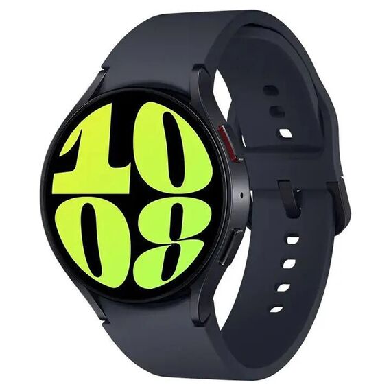 Samsung Galaxy Watch 6 | 44 mm | Graphite | Sport/Graphite | M/L, Тип ремешка : Sport, Размер корпуса : 44 мм, Цвет: Graphite, Цвет ремешка: Graphite, Размер ремешка : M/L, Подключение часов : Bluetooth / Wi-Fi, изображение 4 Samsung Galaxy Watch 6 | 44 mm | Graphite | Sport/Graphite | M/L, Тип ремешка : Sport, Размер корпуса : 44 мм, Цвет: Graphite, Цвет ремешка: Graphite, Размер ремешка : M/L, Подключение часов : Bluetooth / Wi-Fi, изображение 4