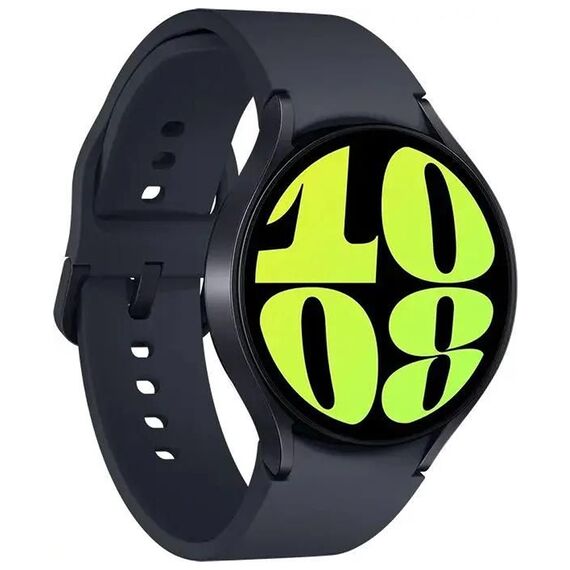 Samsung Galaxy Watch 6 | 44 mm | Graphite | Sport/Graphite | M/L, Тип ремешка : Sport, Размер корпуса : 44 мм, Цвет: Graphite, Цвет ремешка: Graphite, Размер ремешка : M/L, Подключение часов : Bluetooth / Wi-Fi, изображение 3 Samsung Galaxy Watch 6 | 44 mm | Graphite | Sport/Graphite | M/L, Тип ремешка : Sport, Размер корпуса : 44 мм, Цвет: Graphite, Цвет ремешка: Graphite, Размер ремешка : M/L, Подключение часов : Bluetooth / Wi-Fi, изображение 3