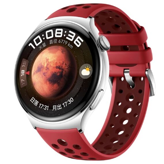 Перфорированный ремешок HUAWEI EasyFit Sports | 22 мм | Red, изображение 2 Перфорированный ремешок HUAWEI EasyFit Sports | 22 мм | Red, изображение 2