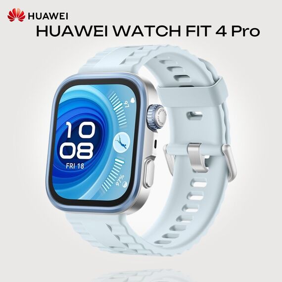 Смарт-часы HUAWEI WATCH FIT 4 Pro | Blue, Размер корпуса : 46,2 мм, Цвет: Blue