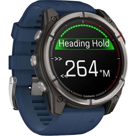 Смарт-часы Garmin Quatix 8 Amoled | 51 mm | Marine GPS Smartwatch, Размер корпуса : 51 мм, изображение 4 Смарт-часы Garmin Quatix 8 Amoled | 51 mm | Marine GPS Smartwatch, Размер корпуса : 51 мм, изображение 4