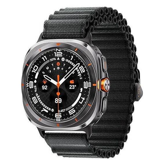 Galaxy Watch Ultra 2025 | 47 мм | 4G LTE | Titanium Gray | Trail/Dark Gray | S/M/L, Тип ремешка : Trail, Цвет: Titanium Gray, Цвет ремешка: Dark Gray, Размер ремешка : S/M/L, Подключение часов : Bluetooth / Wi-Fi + 4G LTE, изображение 2 Galaxy Watch Ultra 2025 | 47 мм | 4G LTE | Titanium Gray | Trail/Dark Gray | S/M/L, Тип ремешка : Trail, Цвет: Titanium Gray, Цвет ремешка: Dark Gray, Размер ремешка : S/M/L, Подключение часов : Bluetooth / Wi-Fi + 4G LTE, изображение 2