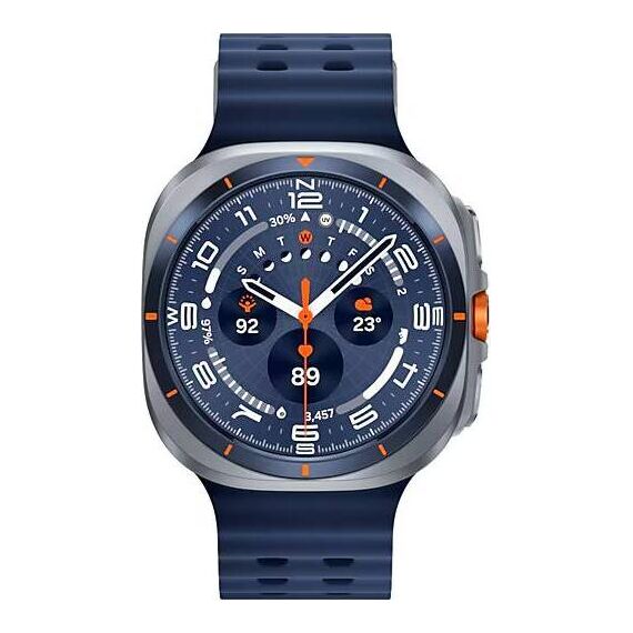Galaxy Watch Ultra 2025 | 47 мм | 4G LTE | Titanium Blue | Marine/Blue | S/M/L, Тип ремешка : Marine, Цвет: Titanium Blue, Цвет ремешка: Blue, Размер ремешка : S/M/L, Подключение часов : Bluetooth / Wi-Fi + 4G LTE, изображение 3 Galaxy Watch Ultra 2025 | 47 мм | 4G LTE | Titanium Blue | Marine/Blue | S/M/L, Тип ремешка : Marine, Цвет: Titanium Blue, Цвет ремешка: Blue, Размер ремешка : S/M/L, Подключение часов : Bluetooth / Wi-Fi + 4G LTE, изображение 3