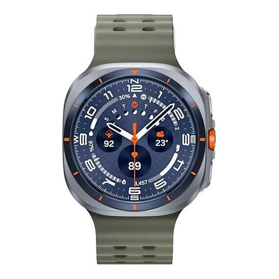 Galaxy Watch Ultra 2025 | 47 мм | 4G LTE | Titanium Blue | Marine/Green | S/M/L, Тип ремешка : Marine, Цвет: Titanium Blue, Цвет ремешка: Green, Размер ремешка : S/M/L, Подключение часов : Bluetooth / Wi-Fi + 4G LTE, изображение 3 Galaxy Watch Ultra 2025 | 47 мм | 4G LTE | Titanium Blue | Marine/Green | S/M/L, Тип ремешка : Marine, Цвет: Titanium Blue, Цвет ремешка: Green, Размер ремешка : S/M/L, Подключение часов : Bluetooth / Wi-Fi + 4G LTE, изображение 3