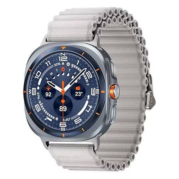 Galaxy Watch Ultra 2025 | 47 мм | 4G LTE | Titanium Blue | Trail/White Sand | S/M/L, Тип ремешка : Trail, Цвет: Titanium Blue, Цвет ремешка: White Sand, Размер ремешка : S/M/L, Подключение часов : Bluetooth / Wi-Fi + 4G LTE, изображение 2 Galaxy Watch Ultra 2025 | 47 мм | 4G LTE | Titanium Blue | Trail/White Sand | S/M/L, Тип ремешка : Trail, Цвет: Titanium Blue, Цвет ремешка: White Sand, Размер ремешка : S/M/L, Подключение часов : Bluetooth / Wi-Fi + 4G LTE, изображение 2